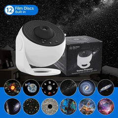 12 In 1 Planetarium Galaxy Star Projector / جهاز عرض النجوم والمجرات الفلكية 12 في 1.