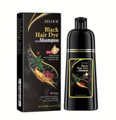 Black Hair Dye Shampoo 3 in 1 for Men and Women