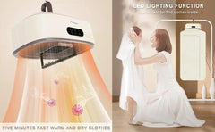 Portable Cloth Dryer ๐ฌ๏ธ / ู
ุฌูู ุงูู
ูุงุจุณ ุงูู
ุญู
ูู ๐ฌ๏ธ.