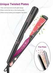 Straightener and Curler 2 in 1 / مكواة فرد الشعر وتجعيده 2 في 1.