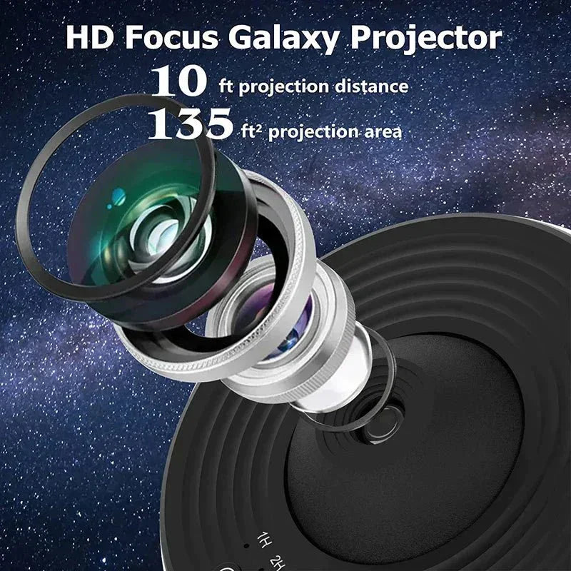 12 In 1 Planetarium Galaxy Star Projector / جهاز عرض النجوم والمجرات الفلكية 12 في 1.