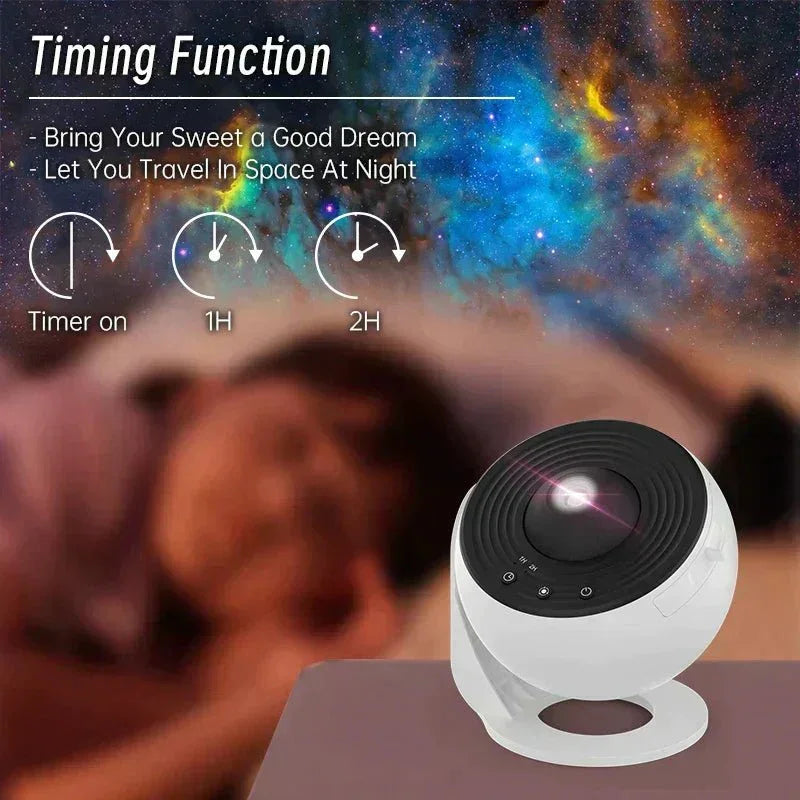 12 In 1 Planetarium Galaxy Star Projector / جهاز عرض النجوم والمجرات الفلكية 12 في 1.