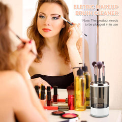 Electric Makeup Brush Cleaner Machine – Deep Clean & Dry in Seconds