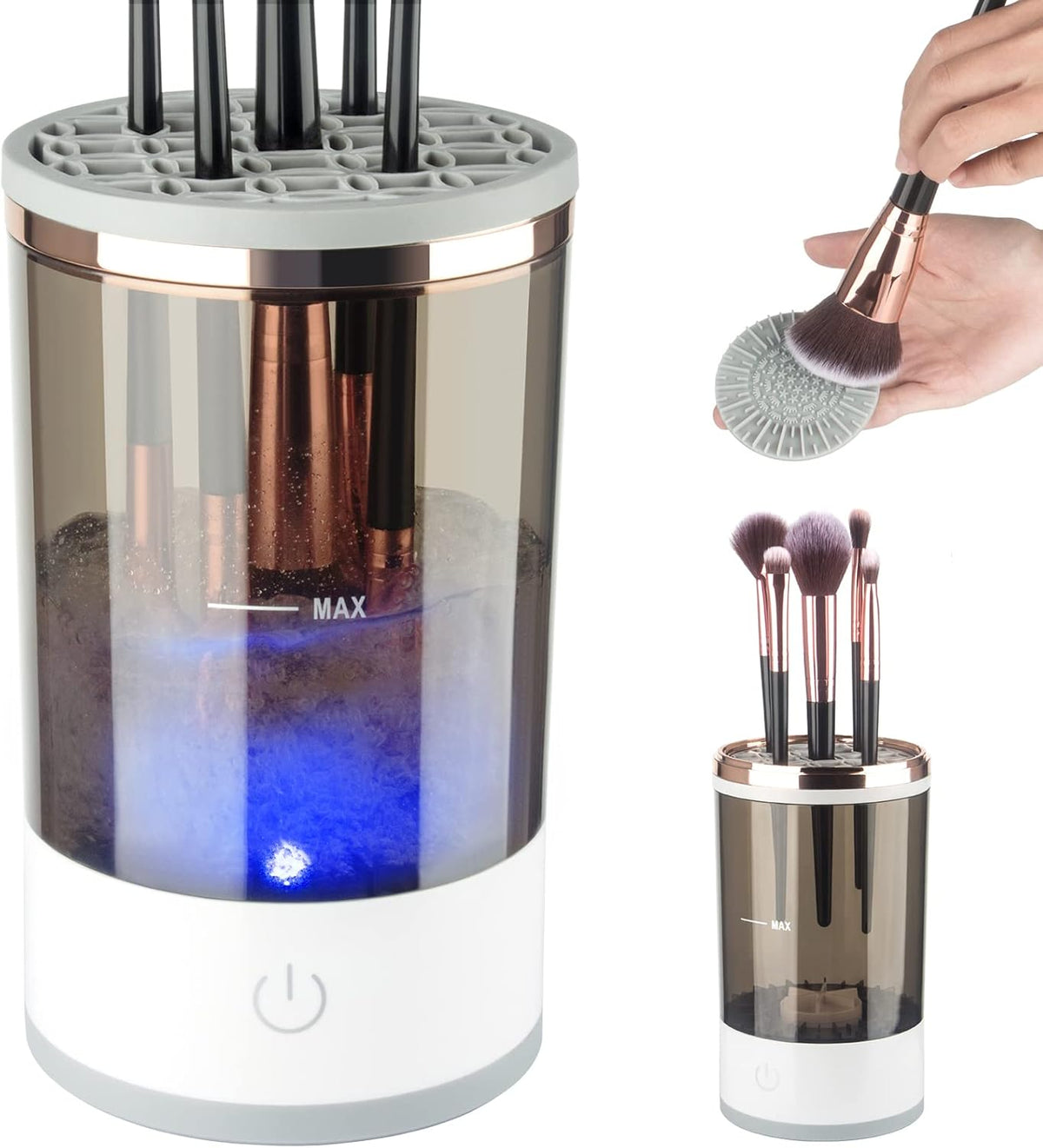 Smart Electric Makeup Brush Cleaner Machine – آلة ذكية لتنظيف فرش المكياج
