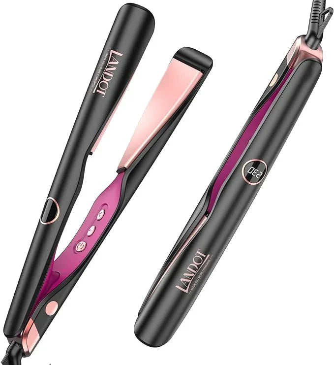 Straightener and Curler 2 in 1 / مكواة فرد الشعر وتجعيده 2 في 1.